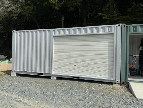 中古20FT シャッター付き